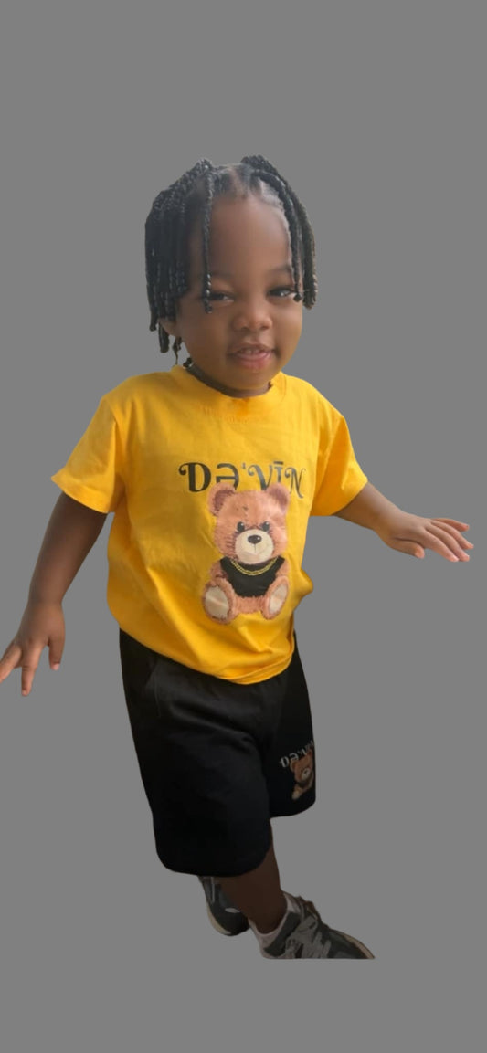 Toddler DƏˈVĪN Short Sets