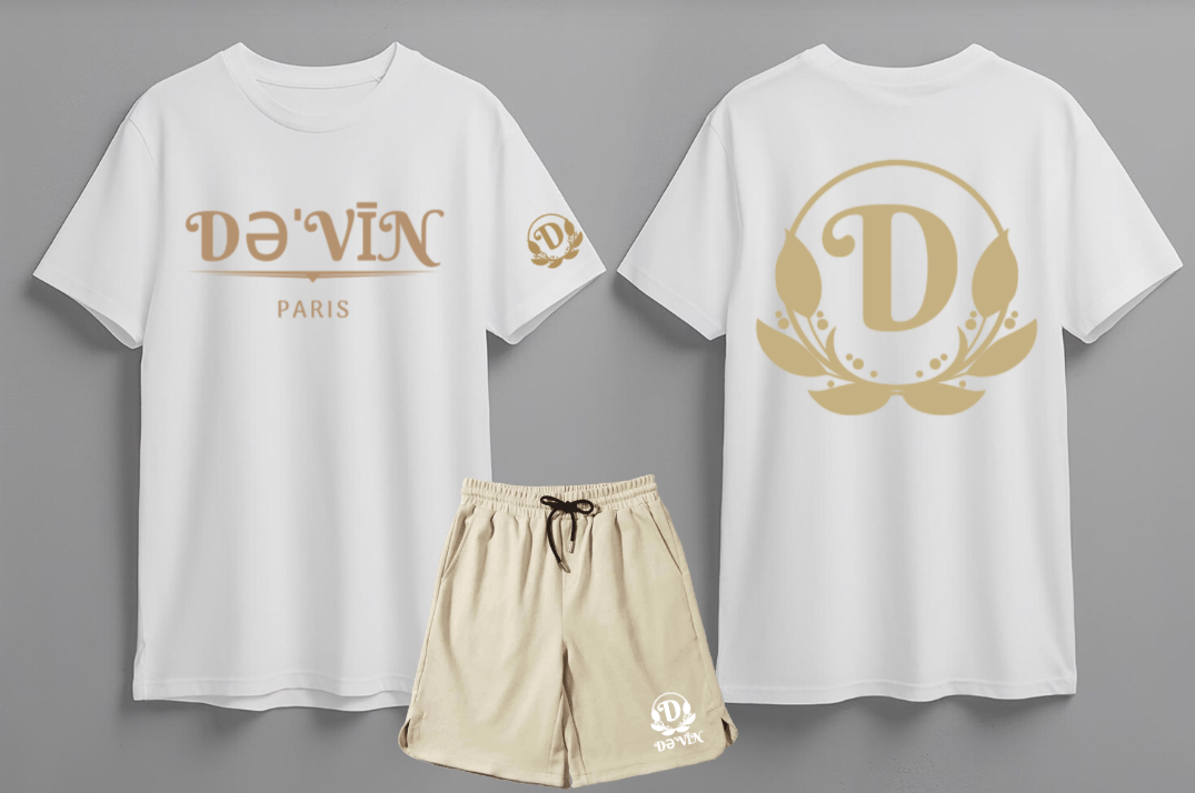 Men DƏˈVĪN short sets